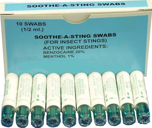 Soothe-a-sting Swabs Bx/10
