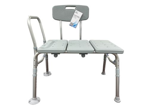 Bathroom Perfect Transfer Bench With Back Blue Jay Cs/1