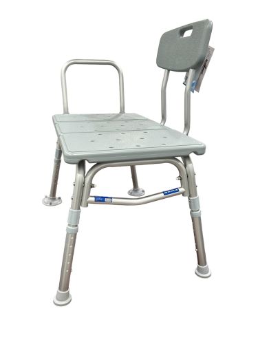 Bathroom Perfect Transfer Bench With Back Blue Jay Cs/1