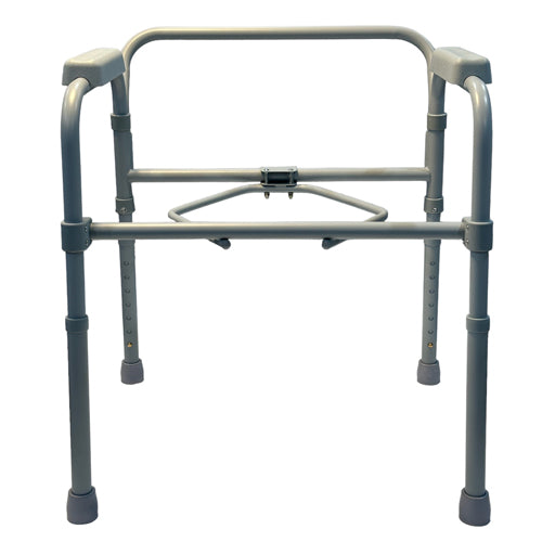 Blue Jay Folding Commode With Elongated Seat