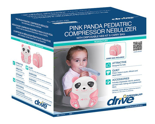 Pediatric Panda Compressor Nebulizer W/o Carry Bag