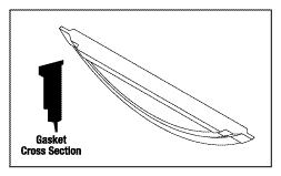 M11 Gasket/Dam Gasket RPI for Midmark