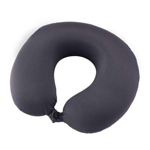 Charcoal Travel Neck Pillow Black