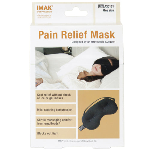 Imak Eye Pillow Mask Black/ Universal