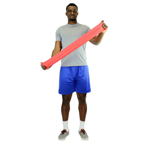 Cando Exercise Band Red Light  6-yard Roll