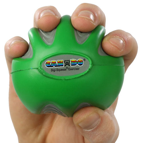 Hand Exerciser Medium Moderate Green Cando Digi-squeeze