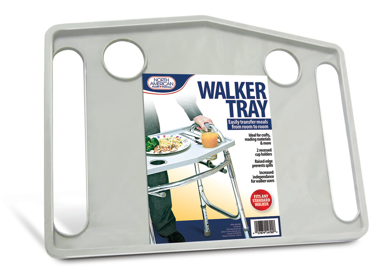 Universal Walker Tray  Gray