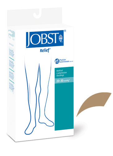 Jobst Relief 20-30 Thigh-hi Ot Small Beige