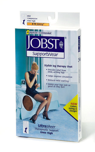 Jobst Ultrasheer 8-15 Mmhg Thigh-hi Silky-beige Xl Women