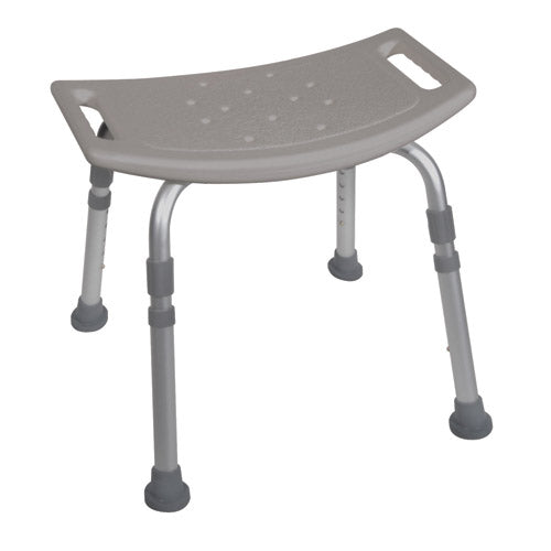 Shower Safety Bench W/o Back Tool-free Assembly  Grey