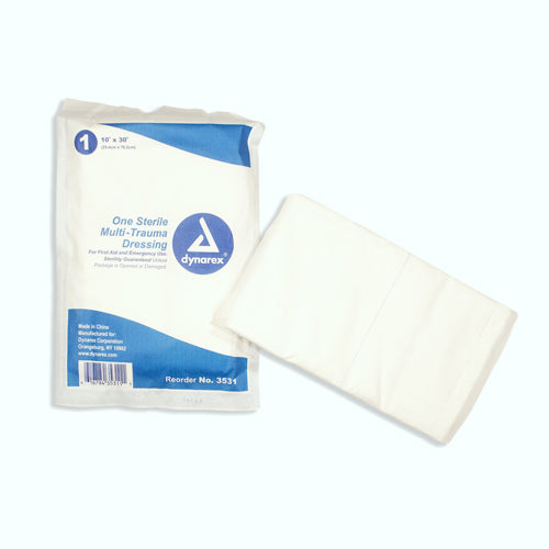 Multi Trauma Dressing Sterile 10  X 30  Each