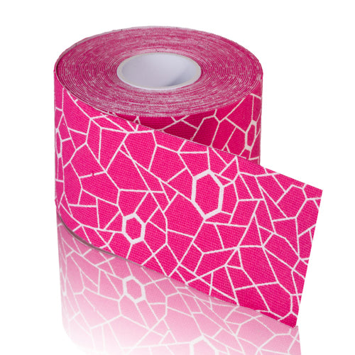 Theraband Kinesiology Tape Std Roll 2 X16.4' Pink/white