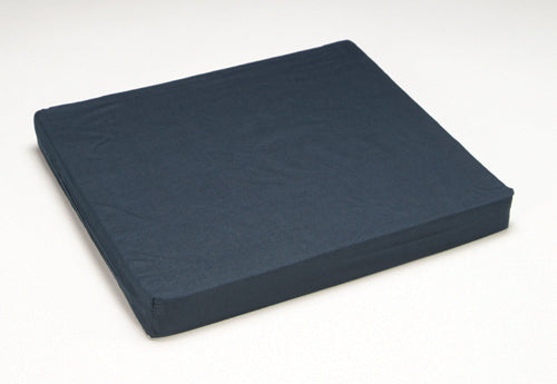 Foam Wheelchair Cushion Navy 15.5 X17.5 X1-7/8 Comp Foam