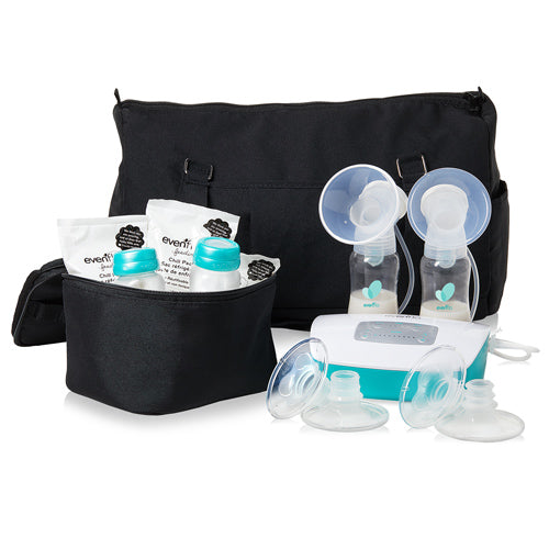 Evenflo Deluxe Advanced Breast Pump Double Electric