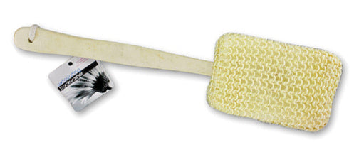 Exfoliating Body Sponge 15  W/wooden Handle