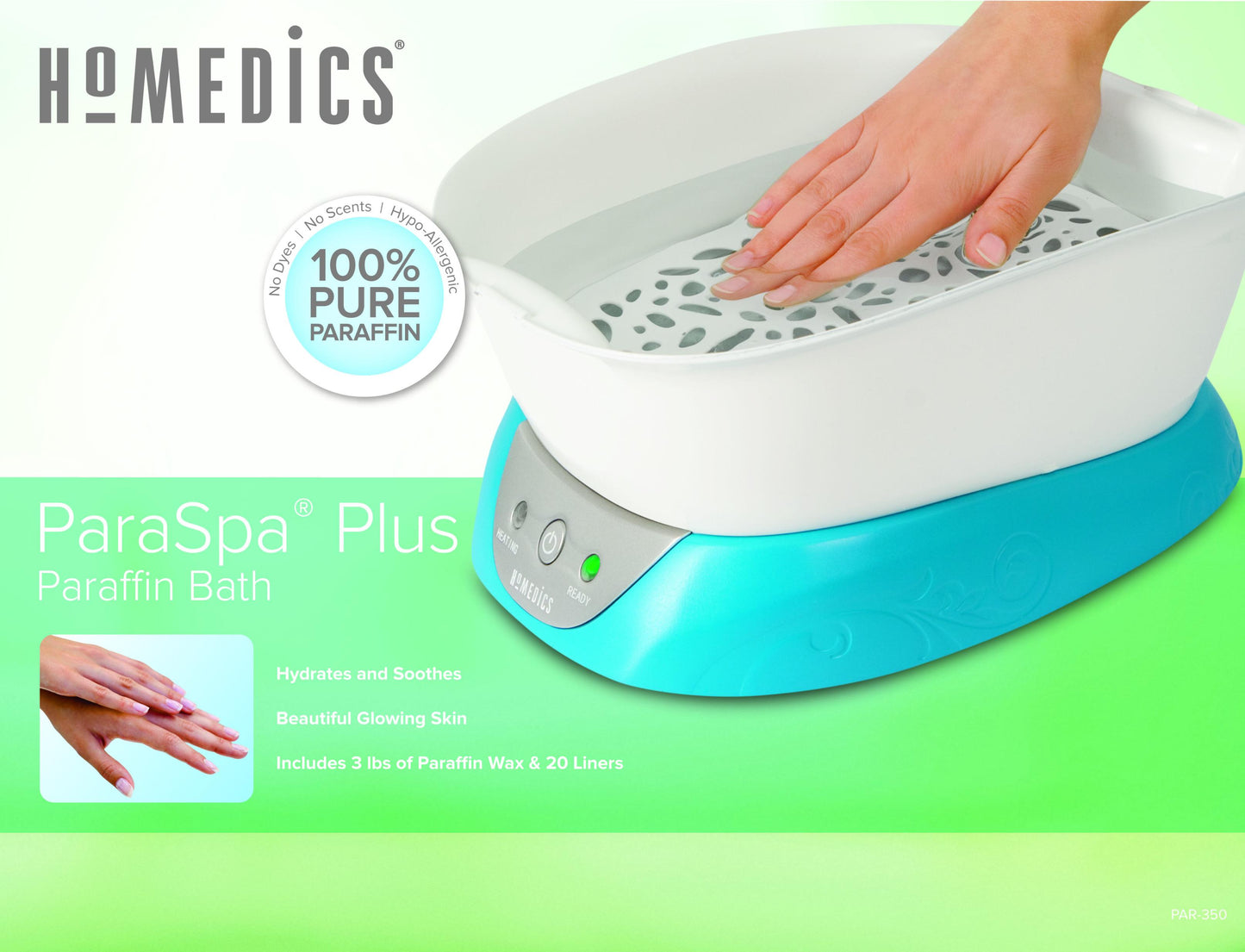 Paraffin Wax Bath Home Model Paraspa Plus