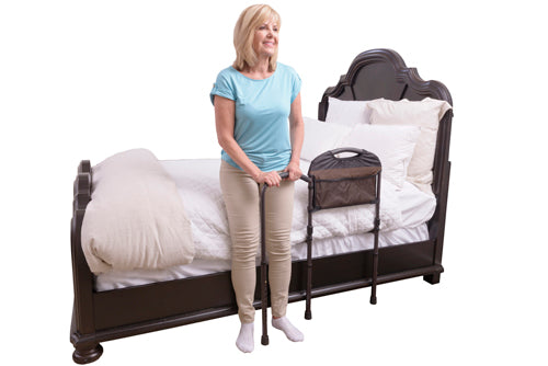 Mobility Bed Rail + Organizer