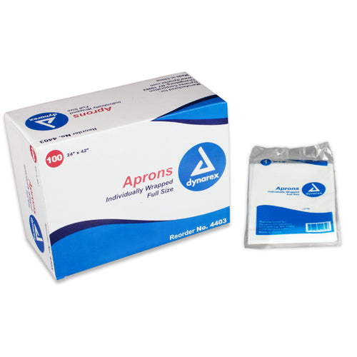 Polyethylene Aprons 24  X 42  Box/ 100