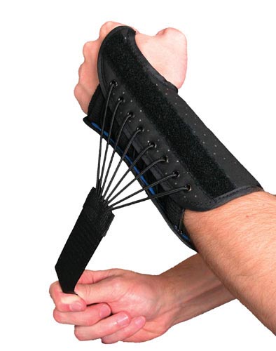 Wrist Splint W/bungee Closure Left  Extra Small