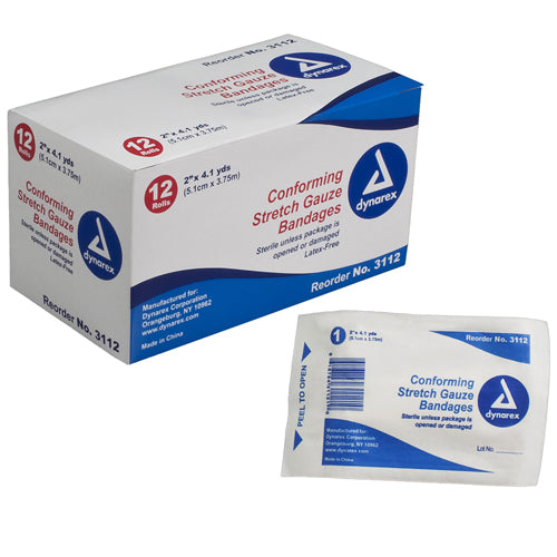 Vital-roll Conforming Gauze Sterile  2  X 131  Pk/12