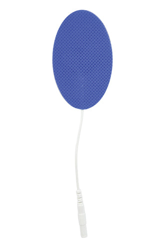 Reusable Electrodes  Pack/4 1.5 X2.5  Oval  Blue Jay Brand