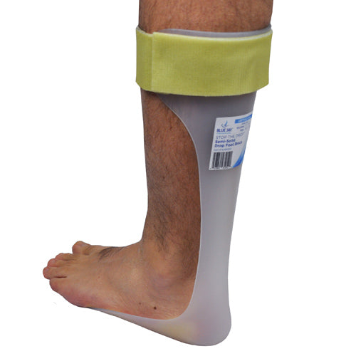 Semi-solid Ankle Foot Orthosis Drop Foot Brace Medium Right