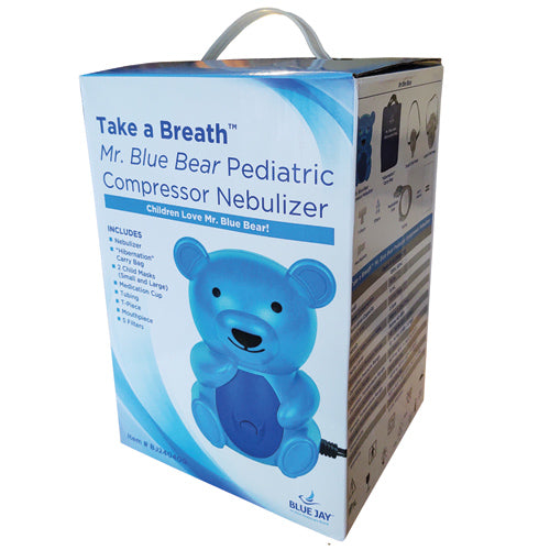 Mr. Blue Bear Pediatric Compressor Nebulizer  Blue Jay