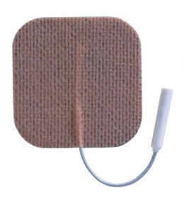 Electrodes First Choice(3165f) 2  Square  Foam  Pigtail Pk/4