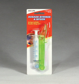 Dosage Syringe And Spoon