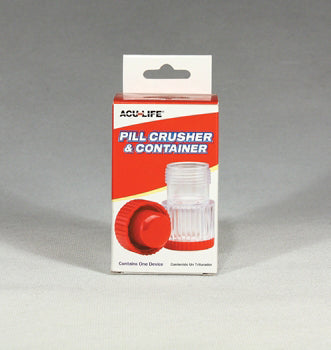 Pill Crusher And Container