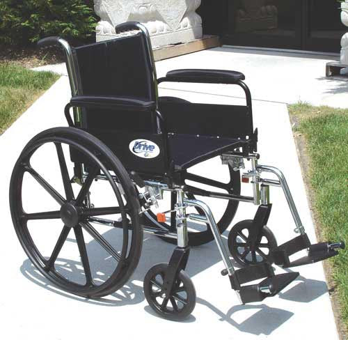 K3 Wheelchair Ltwt 16  W/dda & Elr's  Cruiser Iii