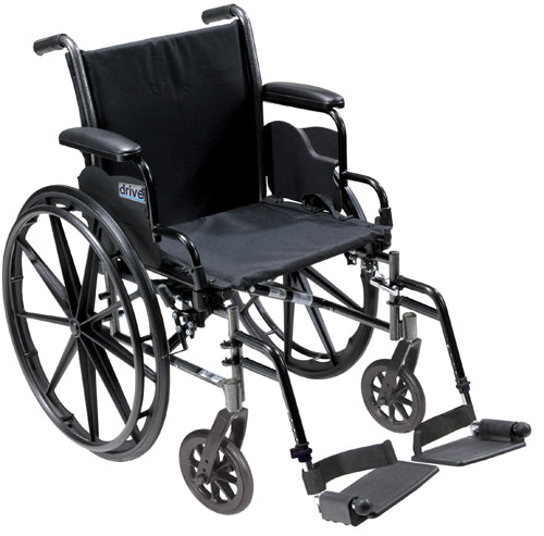 K3 Wheelchair Ltwt 18  W/dda & S/a Footrests  Cruiser Iii