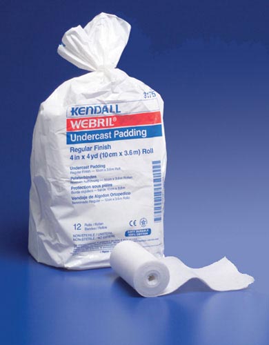 Webril 100% Cotton Undercast Padding 2  X 4 Yds Bg/24