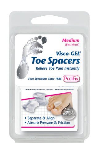 Visco-gel Toe Spacer (pack/2) Medium