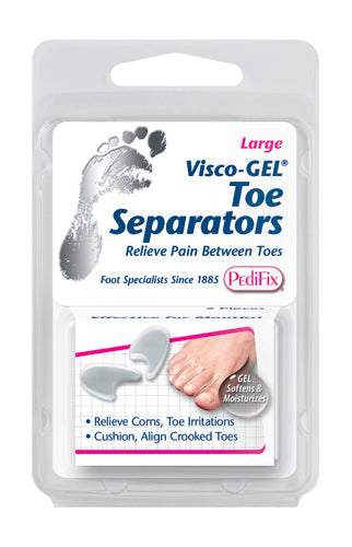 Visco-gel Toe Separators Large  Pk/2