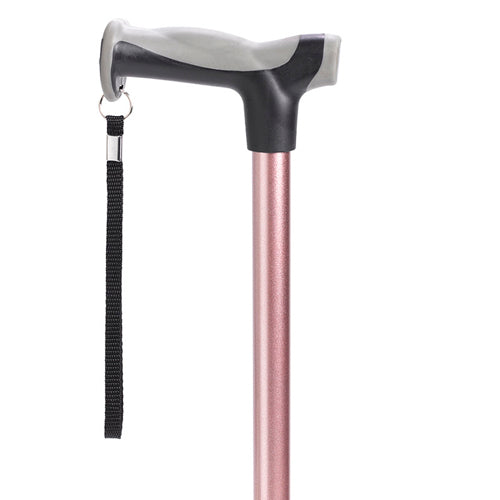 Comfort Grip Cane  Rose Gold Fashion Color - Rose Gold